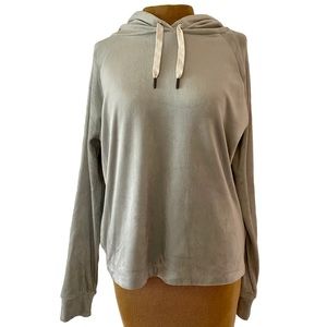J. Crew Soft Velour Hoodie